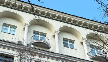 После капитального ремонта преобразится дом с парадной аркадой архитектора А. Г. Мордвинова