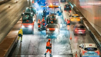 Обновление асфальта на Садовом кольце выполнено на 80%