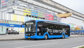 Семь электробусов нового поколения вышли на маршрут 123 на севере столицы