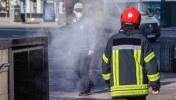 RT: неизвестные в Киеве сожгли несколько машин ВСУ