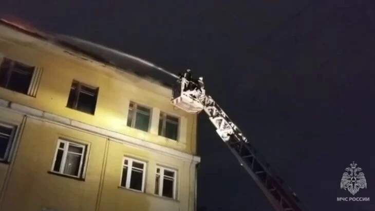 Пожарные ликвидировали открытое горение на севере Москвы Пожарные ликвидировали открытое горение на севере Москвы