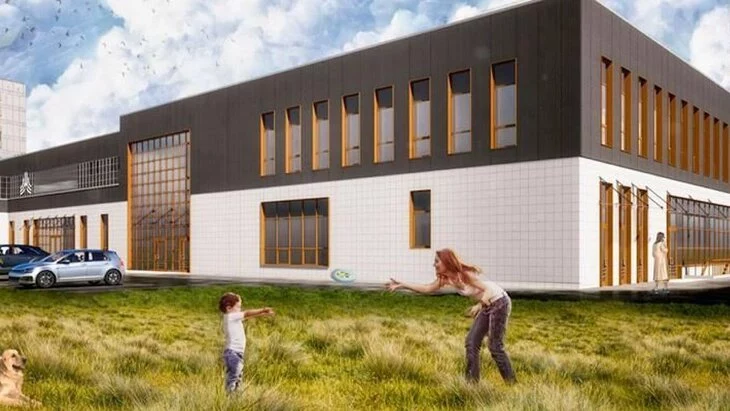 ФОК "Стальной" в Алексеевском районе Москвы готов на 50% ФОК "Стальной" в Алексеевском районе Москвы готов на 50%