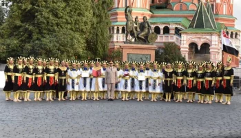 "Катюша" и&nbsp;"Смуглянка" прозвучат в&nbsp;исполнении оркестра Египта у&nbsp;стен Кремля