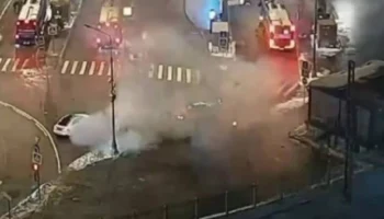 Видео с моментом взрыва у Савеловского вокзала опубликовало МВД