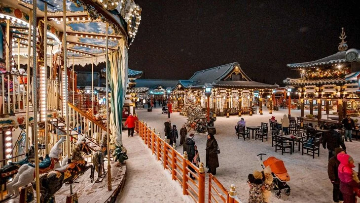 Столичные парки подвели итоги новогодней программы проекта "Зима в Москве"