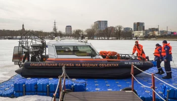 Столичные спасатели усилили контроль безопасности на воде из-за половодья