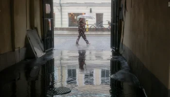 Мощный ливень накрыл Московский регион