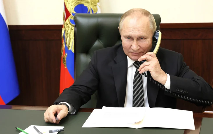 Главные темы телефонного разговора Трампа и Путина Главные темы телефонного разговора Трампа и Путина