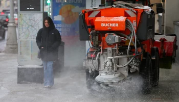 &laquo;Желтый&raquo; уровень опасности из-за гололедицы продлили в Москве до утра пятницы