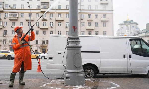 Более 720 тыс элементов наружного освещения промоют в Москве Более 720 тыс элементов наружного освещения промоют в Москве
