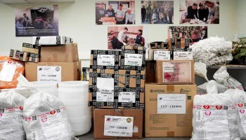 Студенты-спасатели из Москвы передали тонну гуманитарного груза бойцам СВО