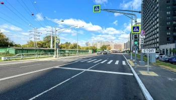 Собянин: Запущено движение на участке от Большой Филевской улицы до ТТК