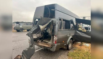 Восемь мирных жителей пострадали при атаке БПЛА на автобус в Белгородской области