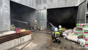 Пожар на складах в Приморском крае локализован