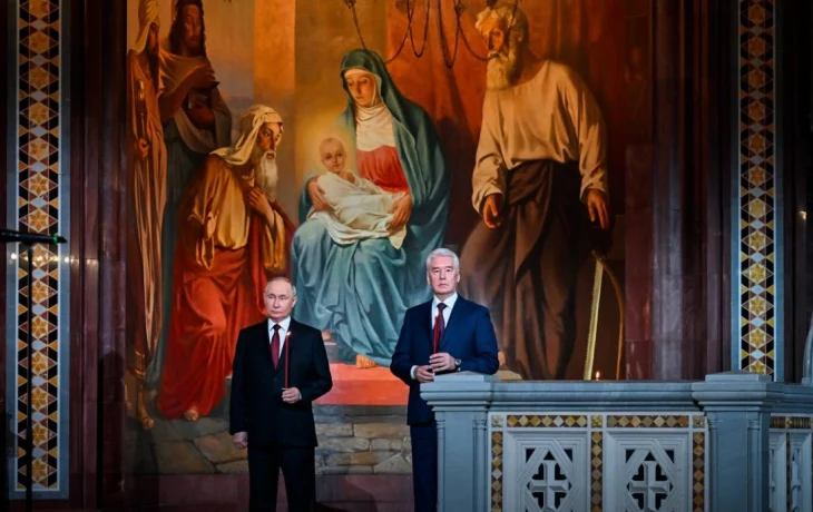 Сергей Собянин поздравил православных христиан с Пасхой Сергей Собянин поздравил православных христиан с Пасхой