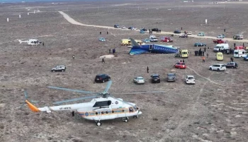 Баллон взорвался на борту упавшего в Казахстане самолета