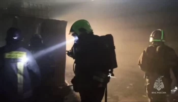 Пожар в цехе по производству полистирола в Екатеринбурге потушен