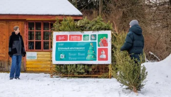 Акция "Елочный круговорот" стартует в Москве 2 января