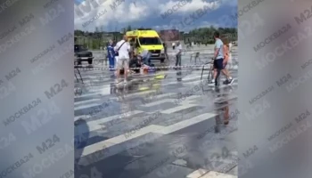 Один человек погиб в результате удара молнии в парке "Патриот"