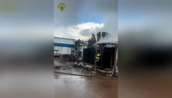 Пожар на складе в Наро-Фоминске ликвидировали
