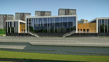 Готовность спорткомплекса "Акварис" в Зябликове составила 45%