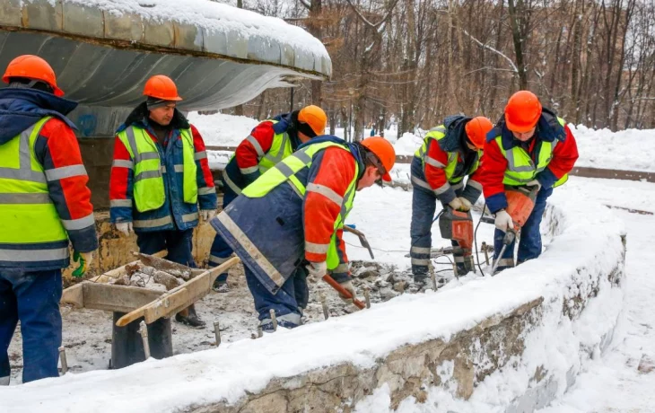 Фонтан отремонтируют в сквере Девичьего Поля в Хамовниках