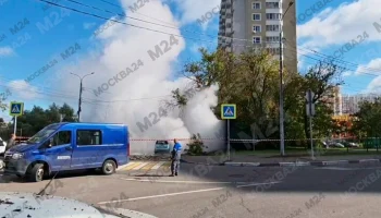 СК возбудил дело после полученных мужчиной ожогов при прорыве трубы в Химках