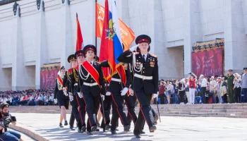 Городской смотр строя и песни&nbsp;пройдет у Музея Победы 1 апреля