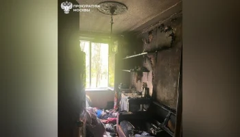 Пожилая женщина погибла при пожаре в квартире на западе Москвы