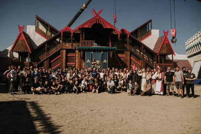 Уникальные декорации создали в кинопарке «Москино» для фильма «Руслан и Людмила»