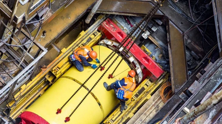 Прокладка тоннеля Кропоткинского подводного газопровода-дюкера завершилась в ЦАО Прокладка тоннеля Кропоткинского подводного газопровода-дюкера завершилась в ЦАО