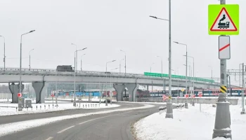 Собянин: завершилось строительство новой дороги около станции Остафьево МЦД-2