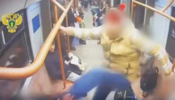 В Москве мужчина избил подростка в вагоне поезда метро