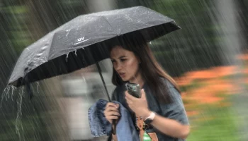 Москвичей предупредили о ливнях с грозой и порывистом ветре в выходные