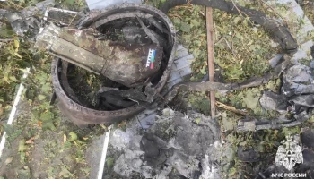 МЧС: попавшая в дом в Курске ракета взорвалась на подлете