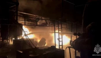 Открытое горение на складе в Кемерово ликвидировано &ndash; МЧС