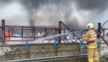 Пожар на складе в Марий Эл полностью ликвидирован