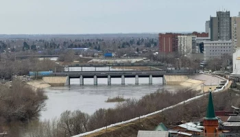 Уровень воды в Тоболе у Кургана поднялся до 547 см