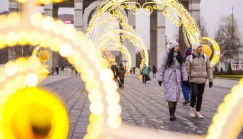 "Согревающий маршрут" подготовили на ВДНХ в рамках проекта "Зима в Москве"