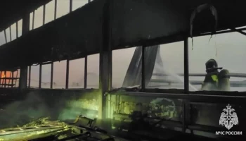 Пожар на складе в Нижнем Новгороде полностью потушен