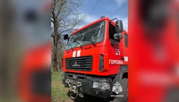 Десять сотрудников МЧС РФ пострадали в результате атаки БПЛА в ДНР