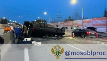 Двое детей доставлены в клинику доктора Рошаля после ДТП на трассе М-12 "Восток"