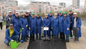 Общественная палата Москвы высадила аллею сирени в парке &laquo;Ходынское поле&raquo;