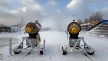 Начались работы по оснежению флагманской лыжной трассы в парке 850-летия Москвы