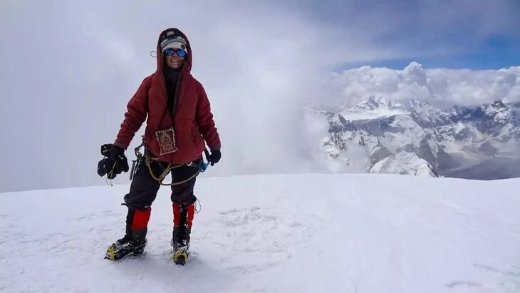 Альпинист Ищенко: Наговицина поднималась на пик Победы уже с переломом ноги Альпинист Ищенко: Наговицина поднималась на пик Победы уже с переломом ноги