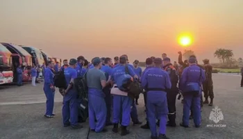 МЧС РФ начало перегруппировку спасателей в Мьянме