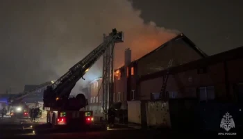 Пожарные локализовали возгорание в нежилом здании в ТиНАО