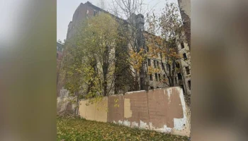 Дом обрушился в центре Санкт-Петербурга