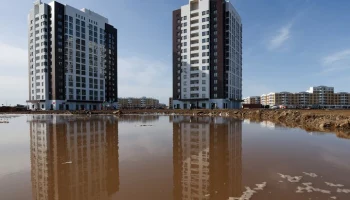 Более 360 домов и 900 участков подтопило в Оренбурге за ночь