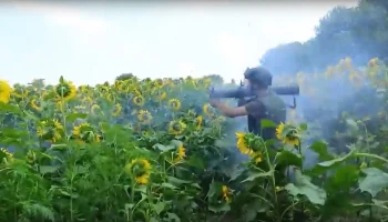 ВС РФ нанесли удар по целям в приграничье близ Теткина под Курском